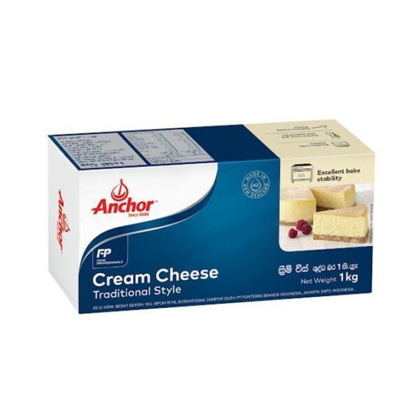 Hộp Cream cheese Anchor - 1kg
