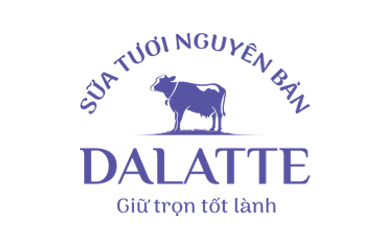Logo thương hiệu sữa tươi Dalatte