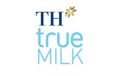 Logo thương hiệu sữa tươi TH True Milk