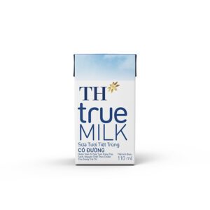Sữa Tươi Tiệt Trùng Có Đường TH true MILK 110ml